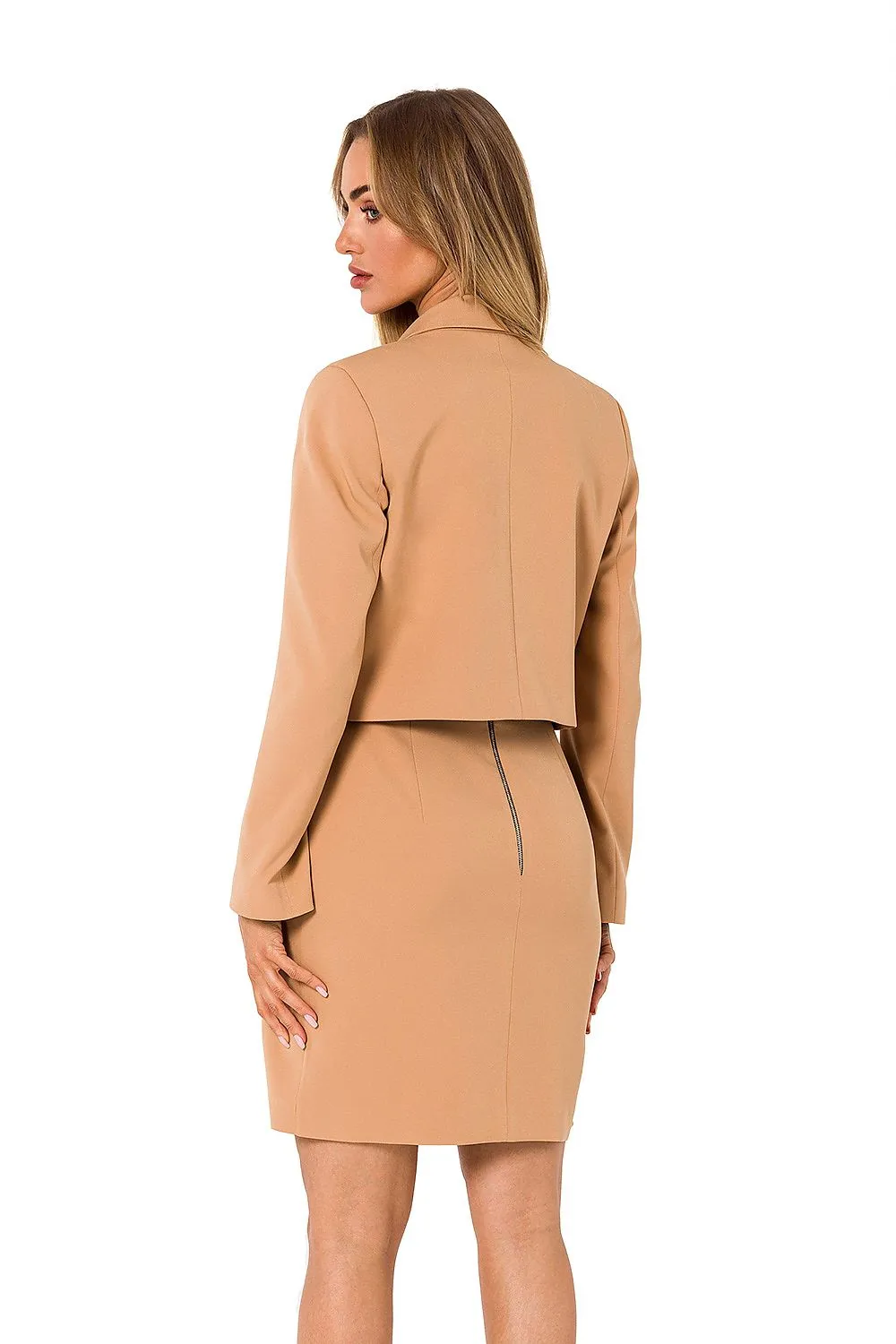 Refined Short Cut Blazer Jacket