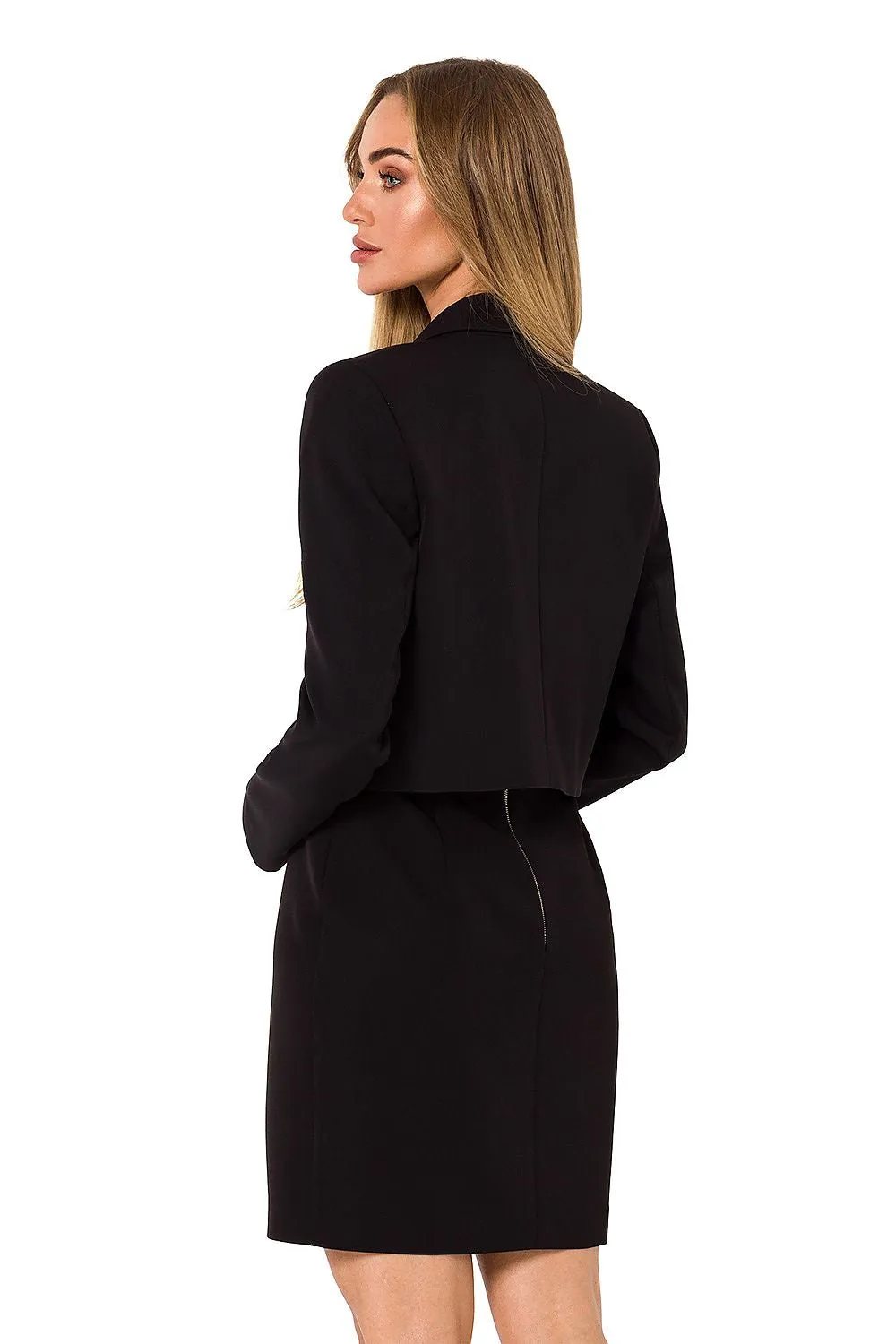 Refined Short Cut Blazer Jacket