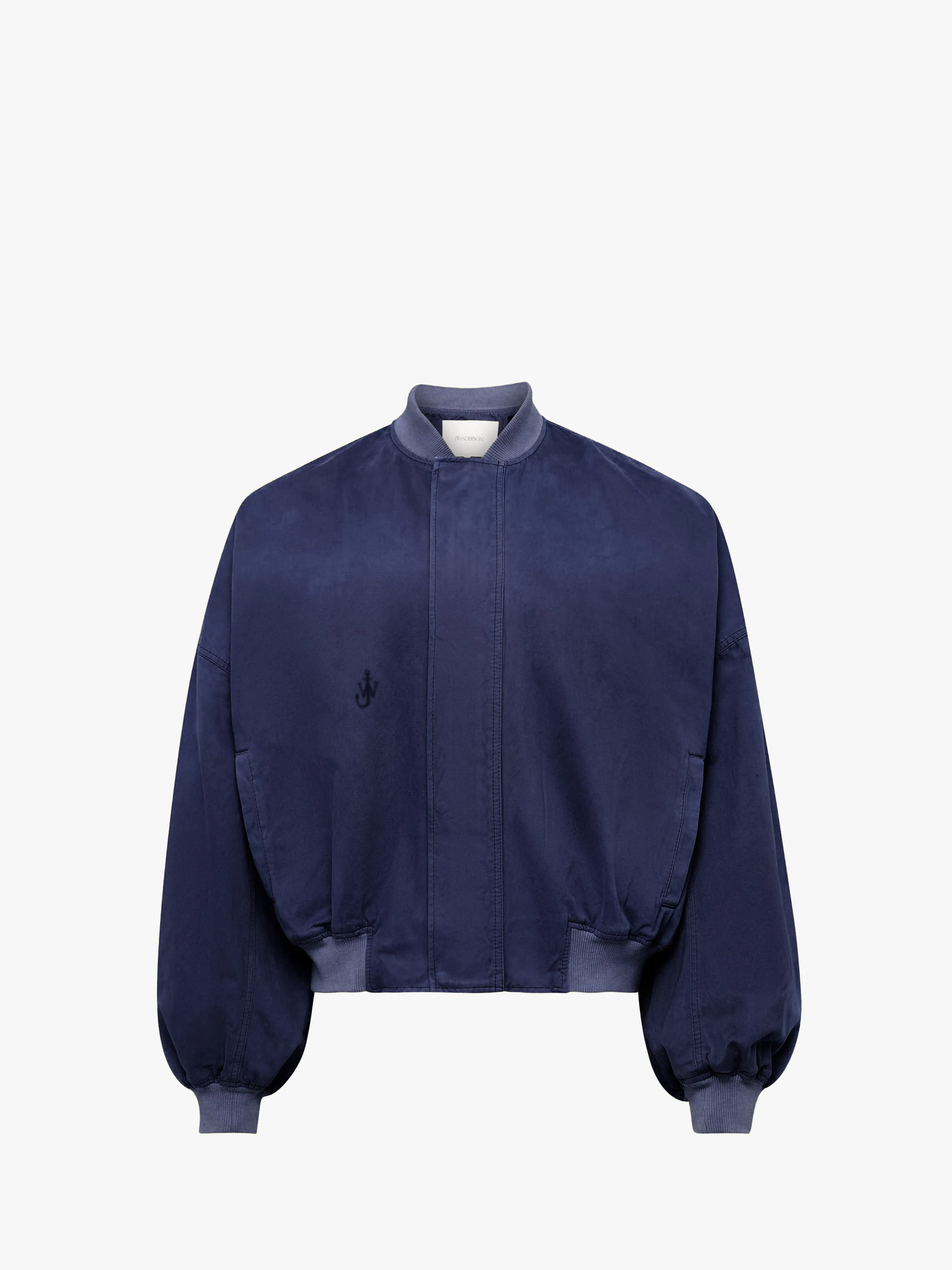 RELAXED COTTON BOMBER JACKET
