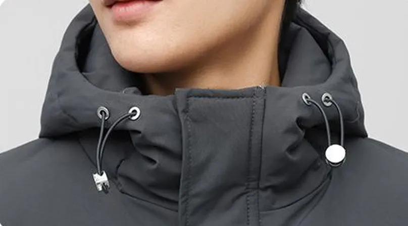 Relaxed-Fit Quilted Puffer Jacket with Thickened Padding