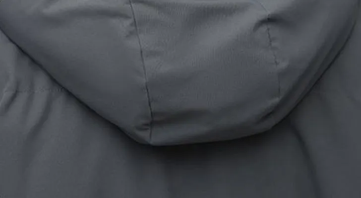 Relaxed-Fit Quilted Puffer Jacket with Thickened Padding