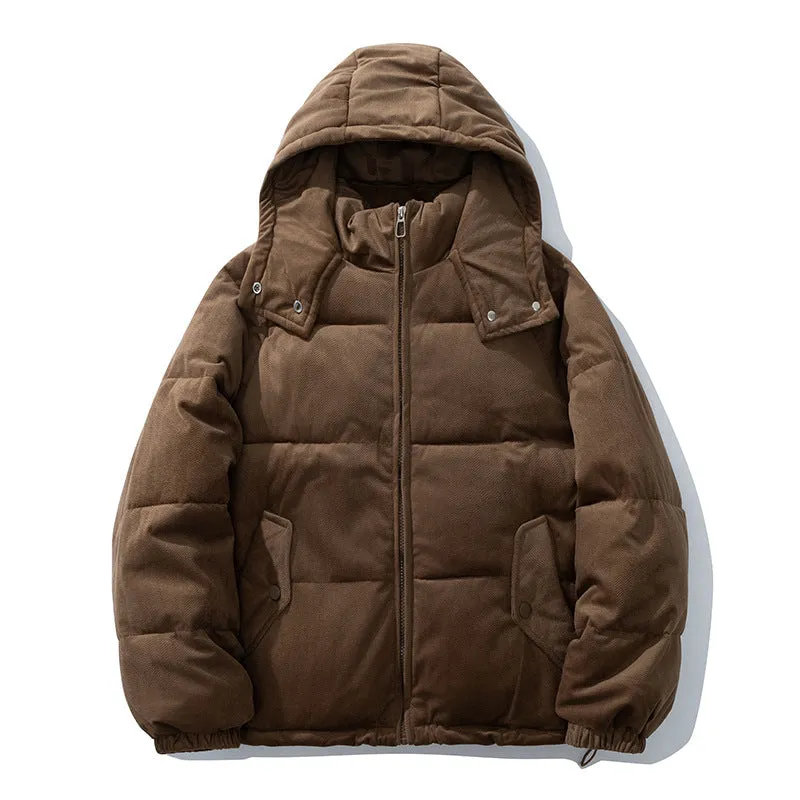 Relaxed-fit Water-Resistant Puffer Jacket featuring Drawstring Hem