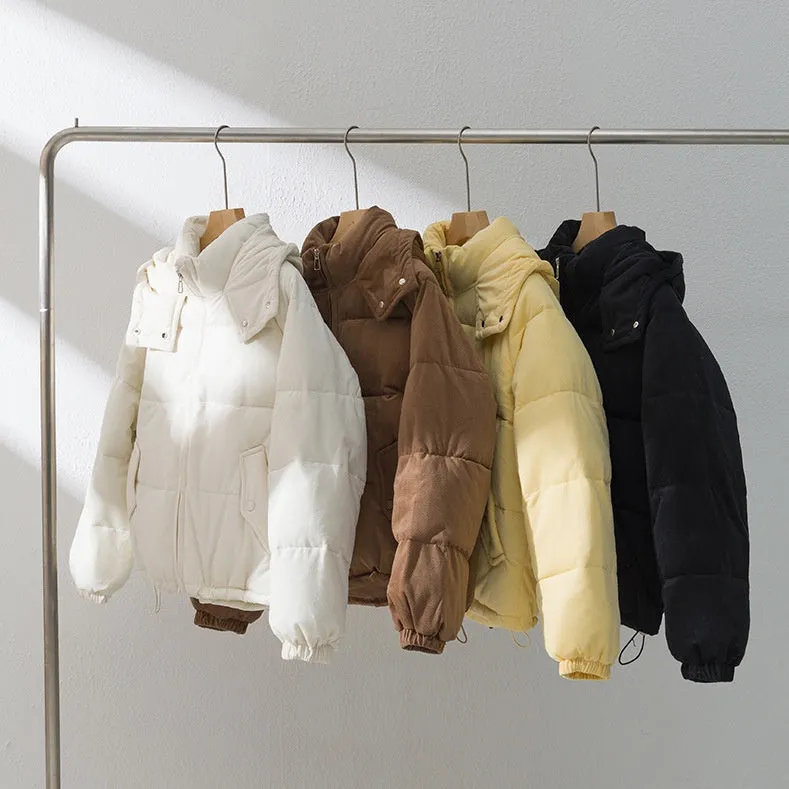 Relaxed-fit Water-Resistant Puffer Jacket featuring Drawstring Hem