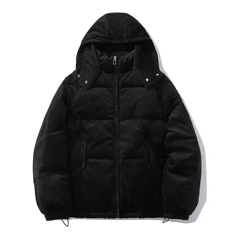Relaxed-fit Water-Resistant Puffer Jacket featuring Drawstring Hem