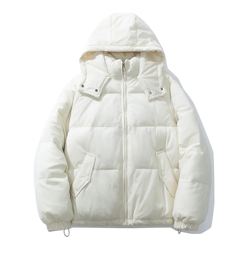 Relaxed-fit Water-Resistant Puffer Jacket featuring Drawstring Hem