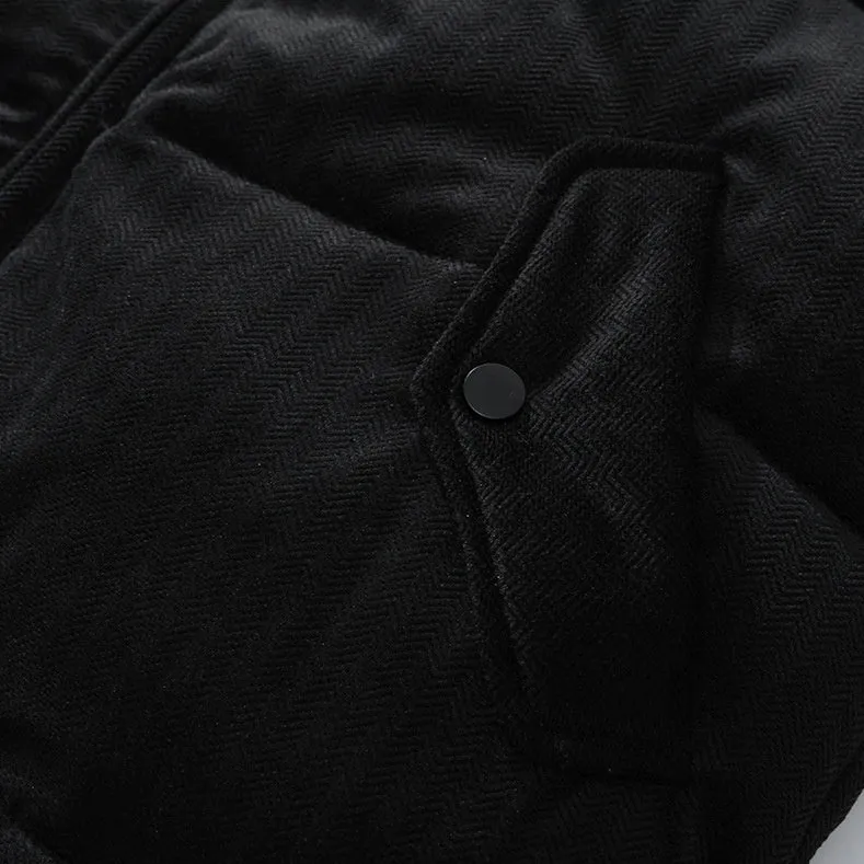 Relaxed-fit Water-Resistant Puffer Jacket featuring Drawstring Hem