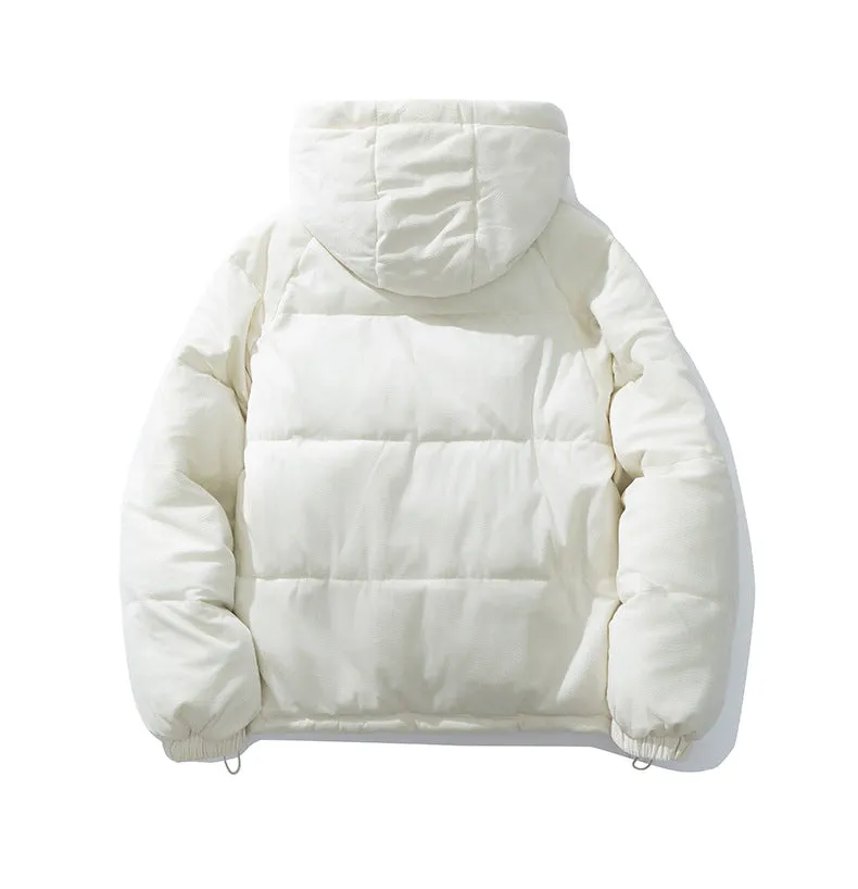 Relaxed-fit Water-Resistant Puffer Jacket featuring Drawstring Hem