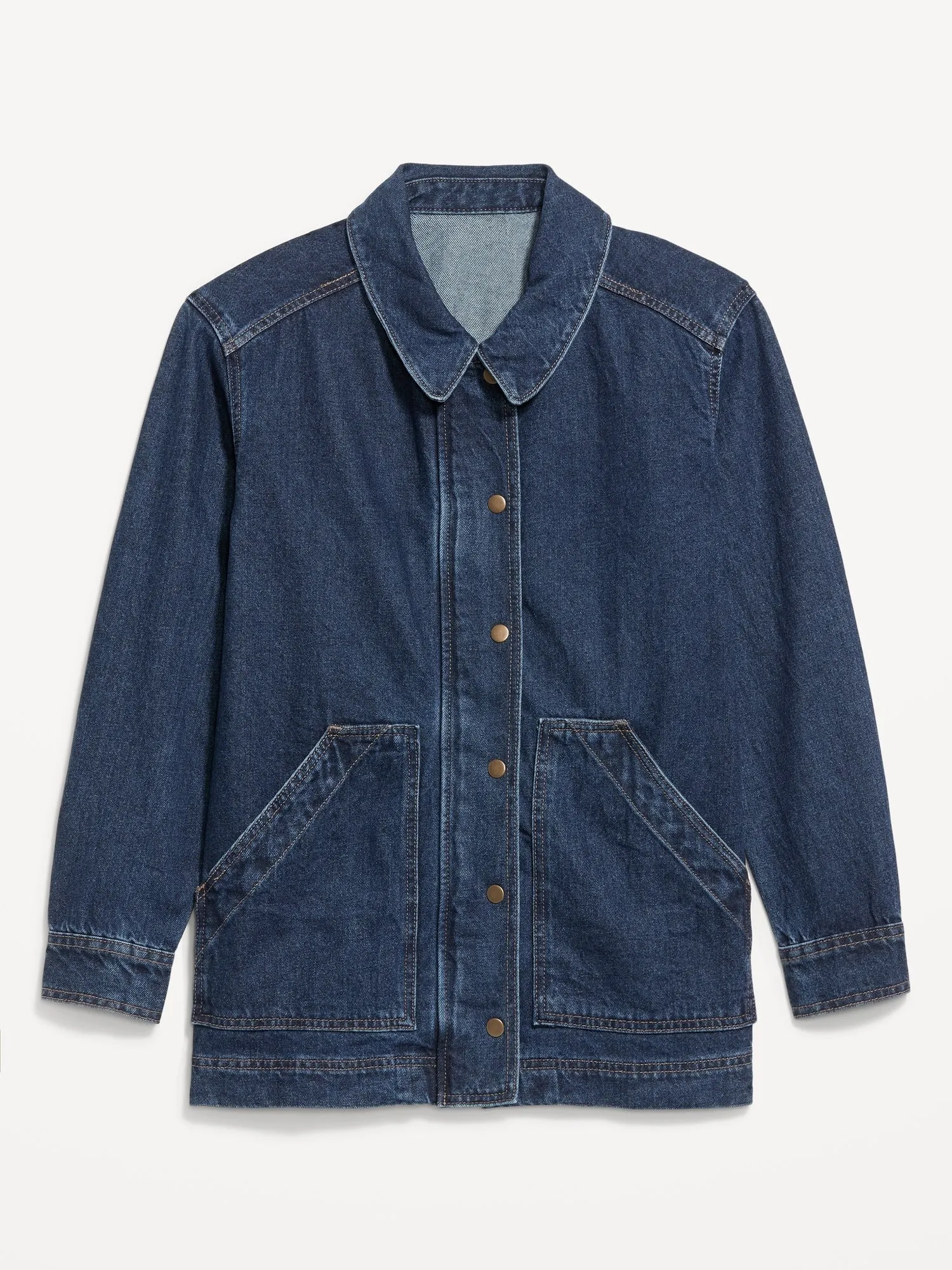 Relaxed Jean Barn Jacket