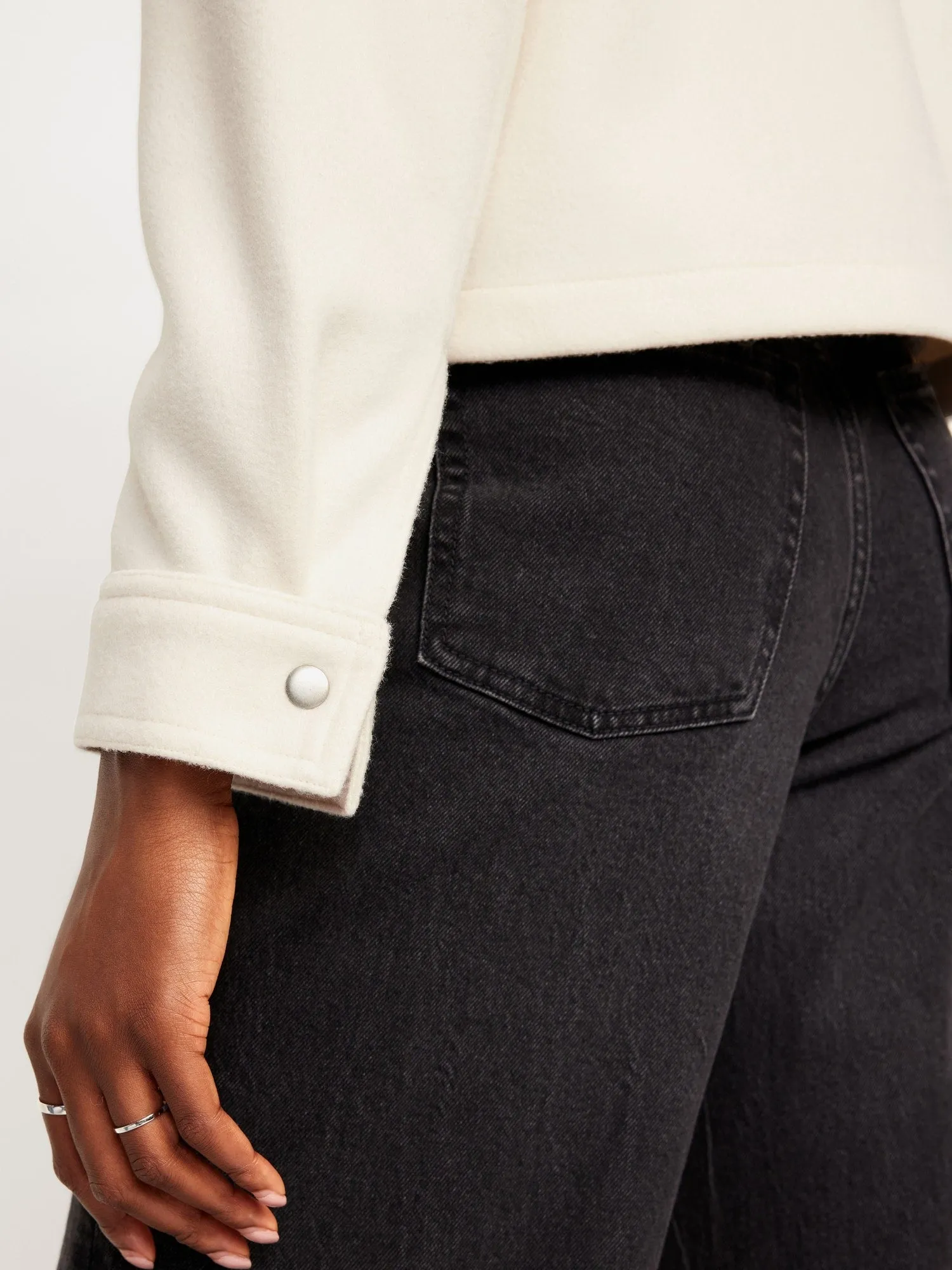 Relaxed Shirt Jacket