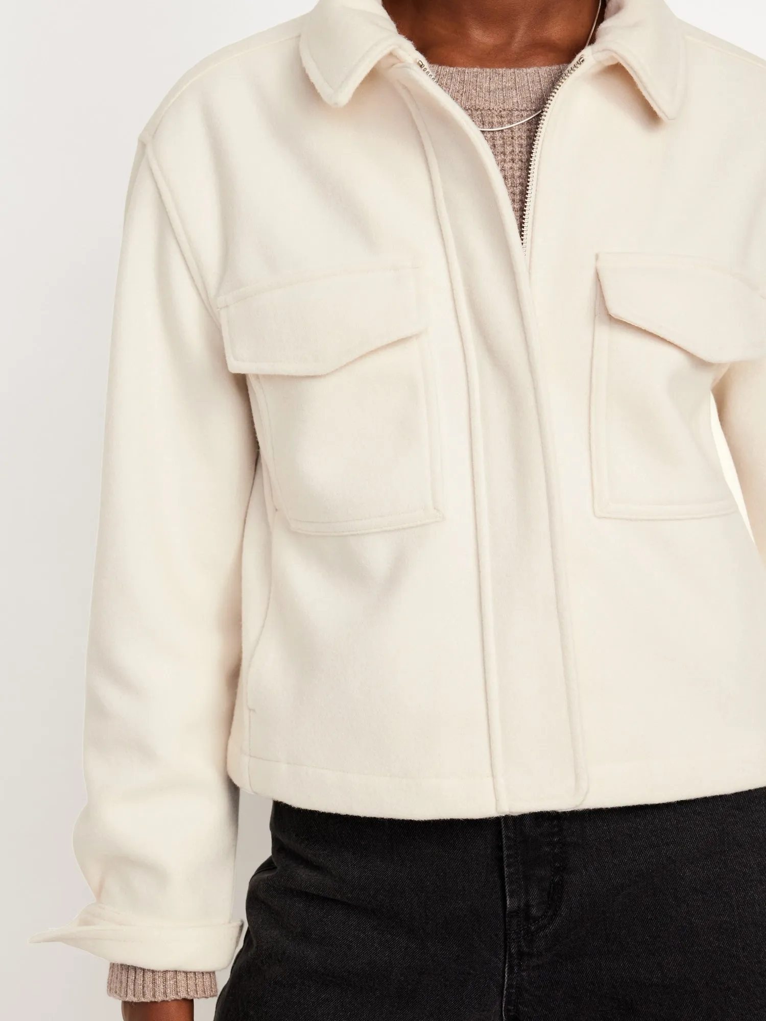 Relaxed Shirt Jacket