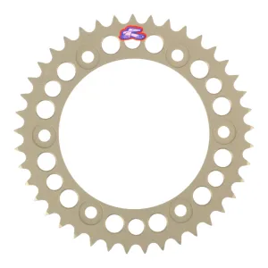 Renthal Sprocket Rear Silver 41T Alloy 7075 T6 Grooved Mont