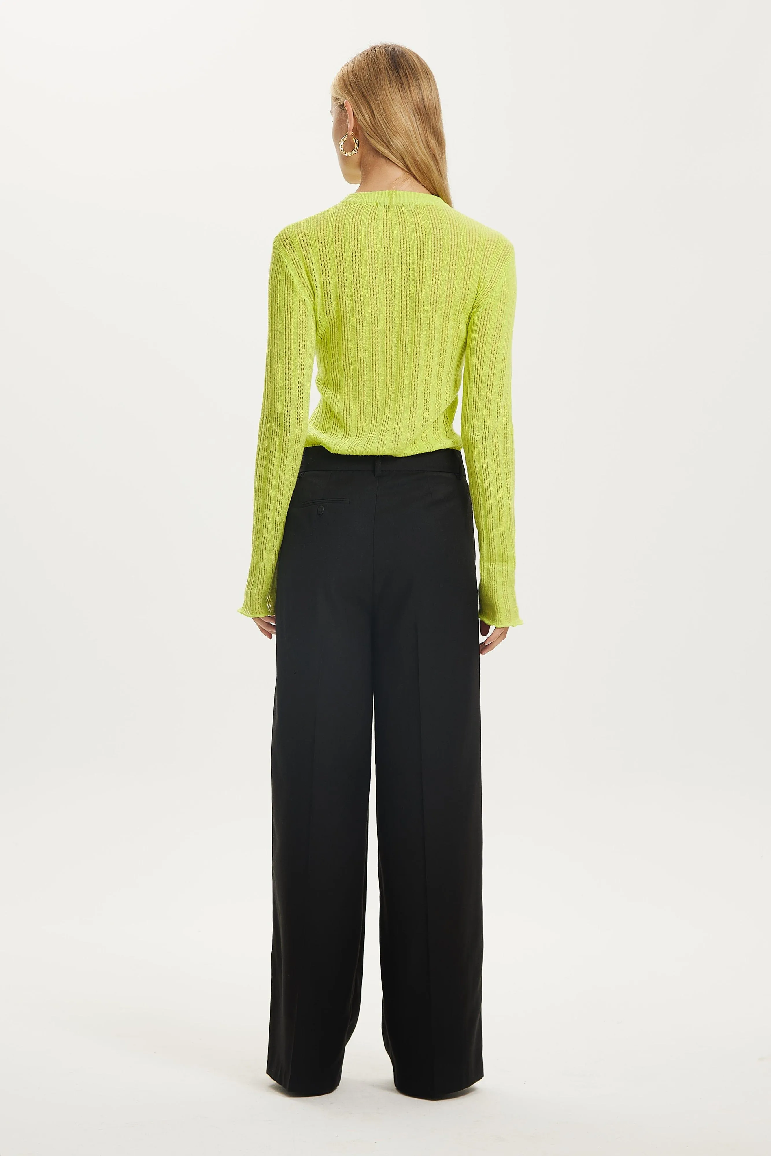 RESOLUTE TAILORED TROUSERS | BLACK
