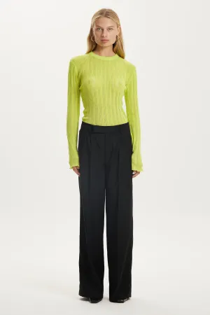 RESOLUTE TAILORED TROUSERS | BLACK