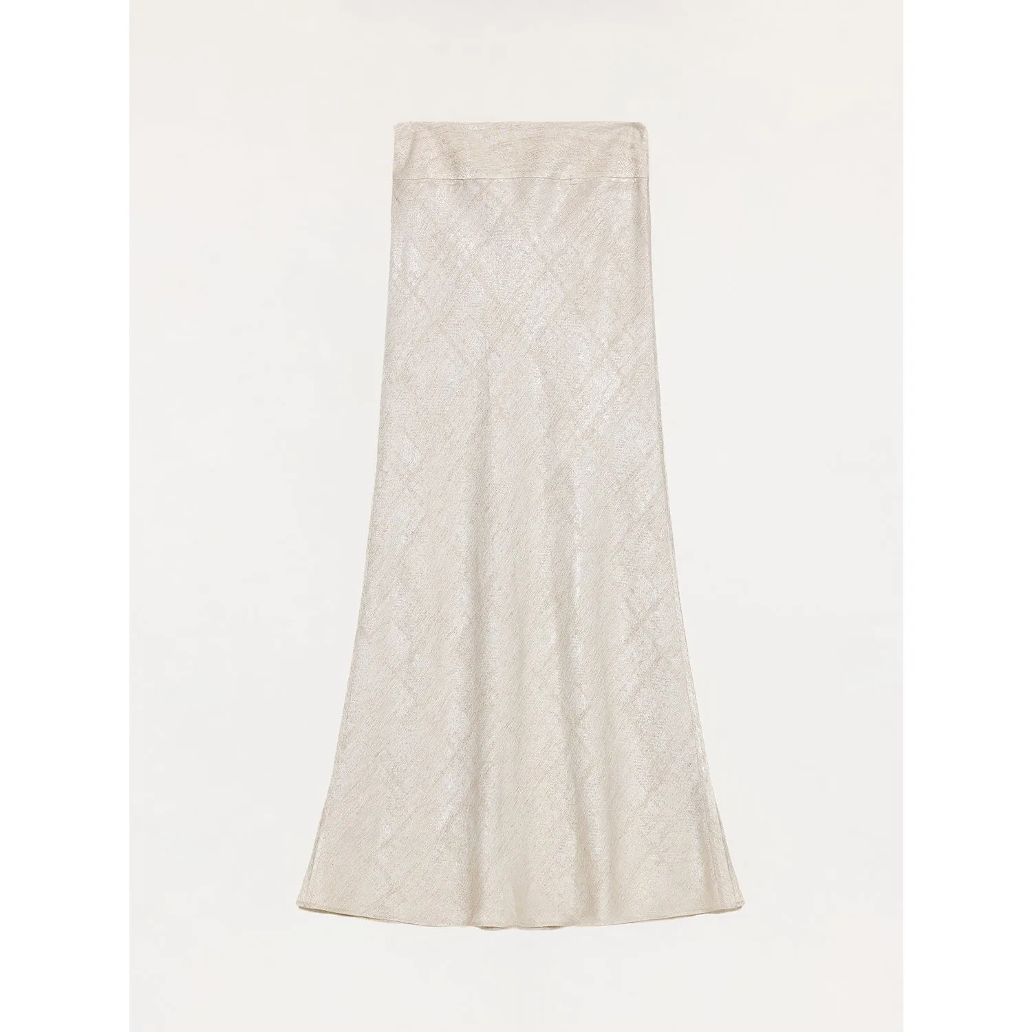 Retro Bias-Cut Fishtail Skirt