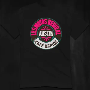 Revival Fast Coffee T-Shirt - Black