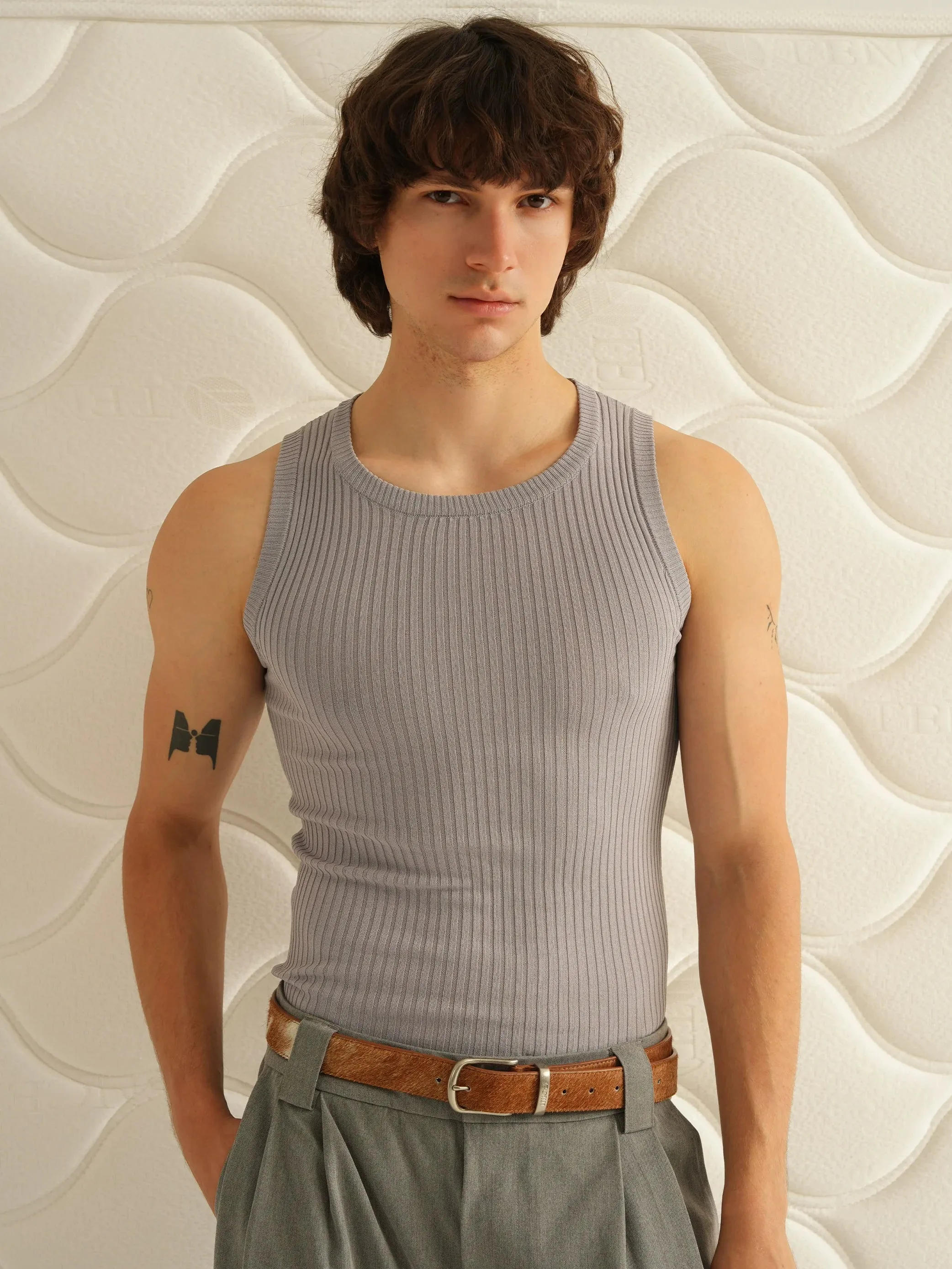Ribbed Knit Tank Top