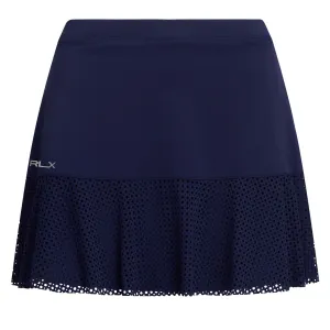RLX 15 Inch Eyelet Interlock Skort Refined Navy