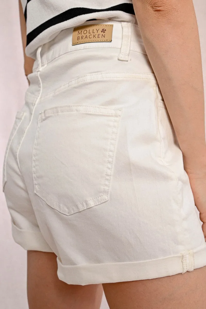 ROLLED UP SHORTS
