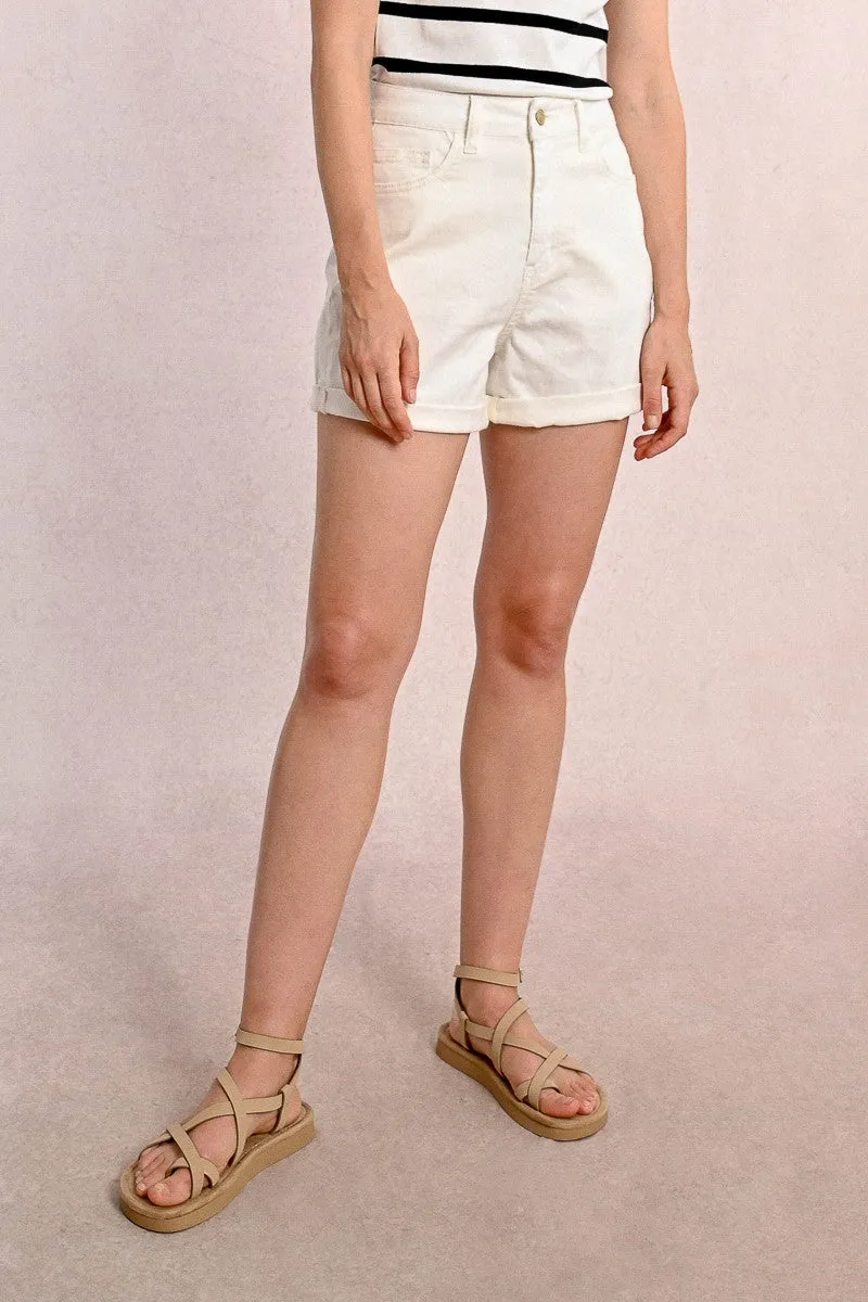 ROLLED UP SHORTS