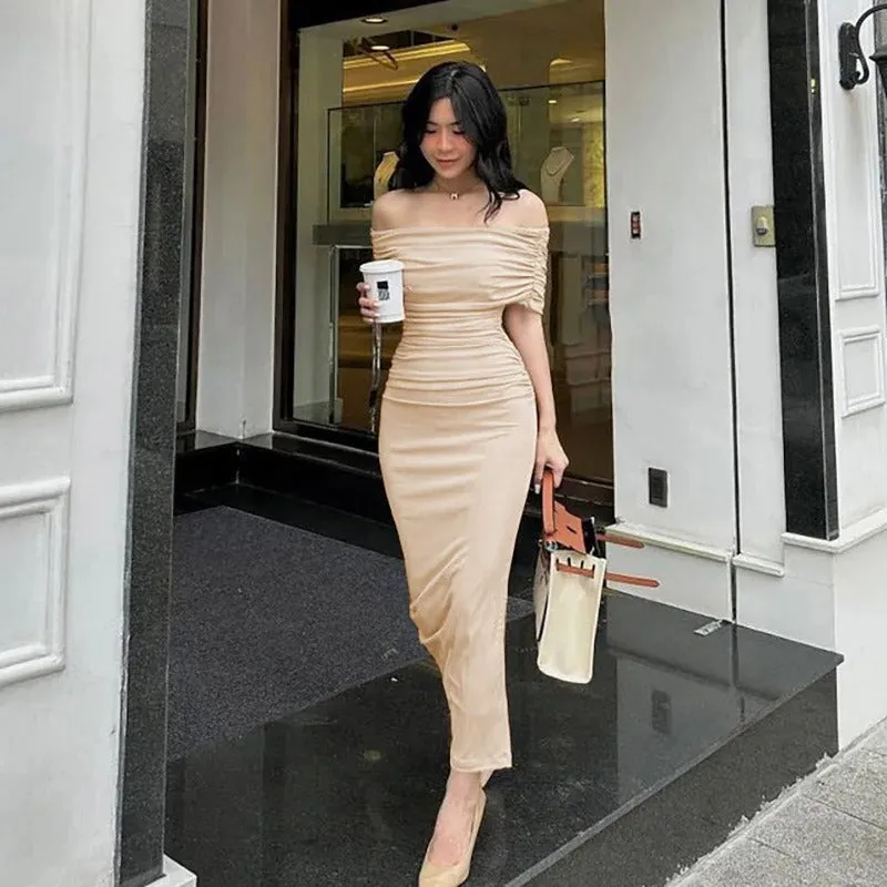 RONA | ELEGANT OFF-SHOULDER DRESS
