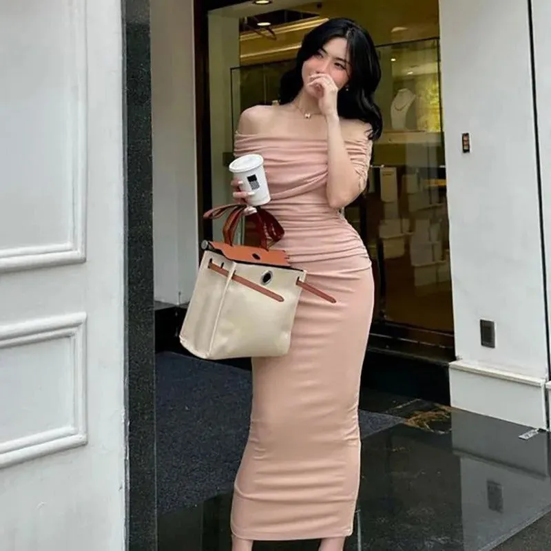 RONA | ELEGANT OFF-SHOULDER DRESS