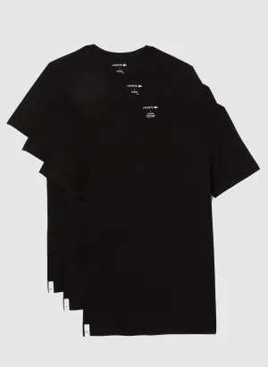 Rundhals T-Shirts 3er-Pack - Black