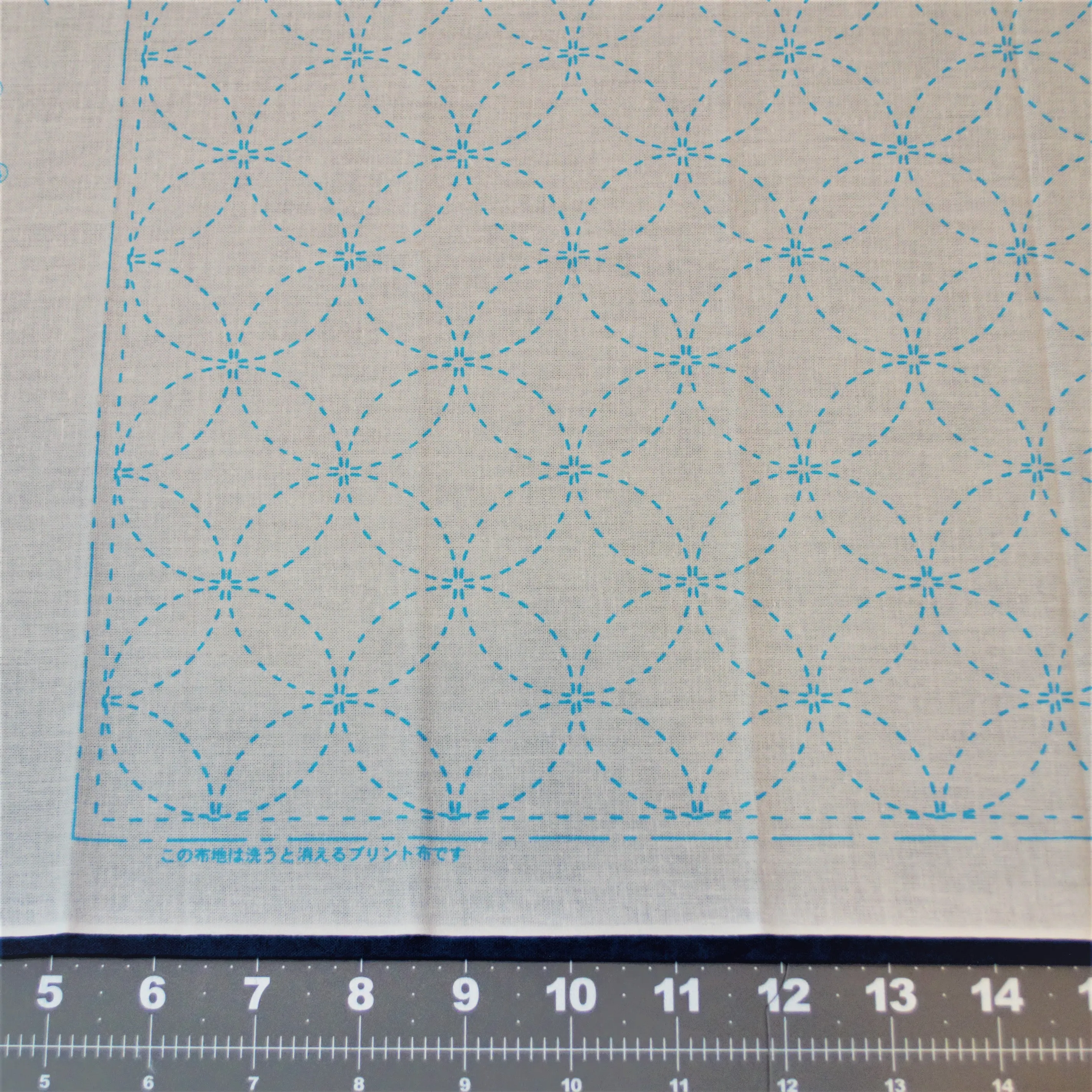 Sashiko Template #1 Waves