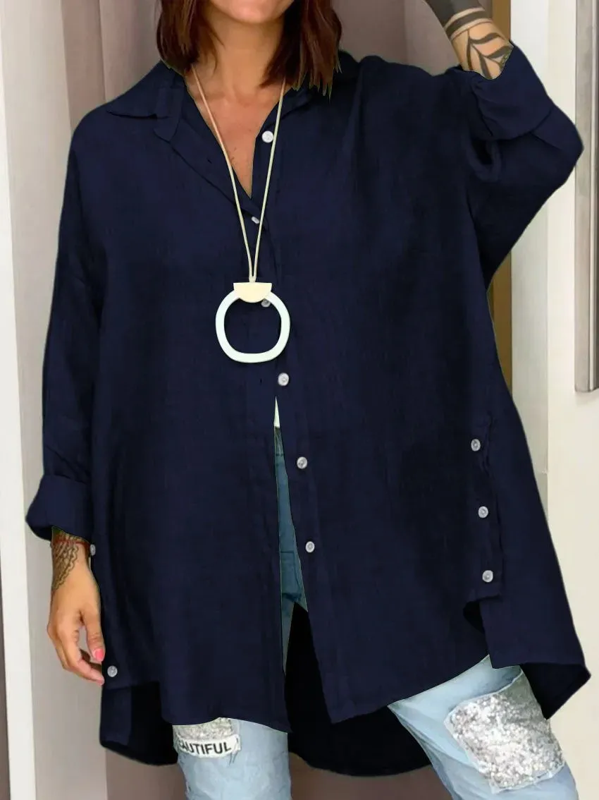 Scarlett | Casual Oversized Button Shirt