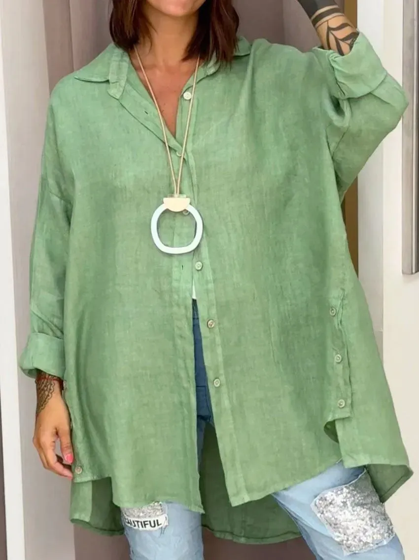 Scarlett | Casual Oversized Button Shirt