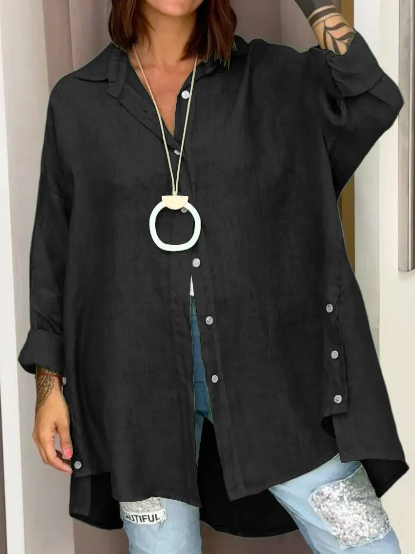 Scarlett | Casual Oversized Button Shirt