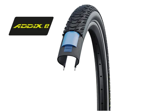 Schwalbe Tyre Marathon E-Plus 27.5 x 2.0 Performance Wire Addix-E Smart DualGuard TwinSkin HS498