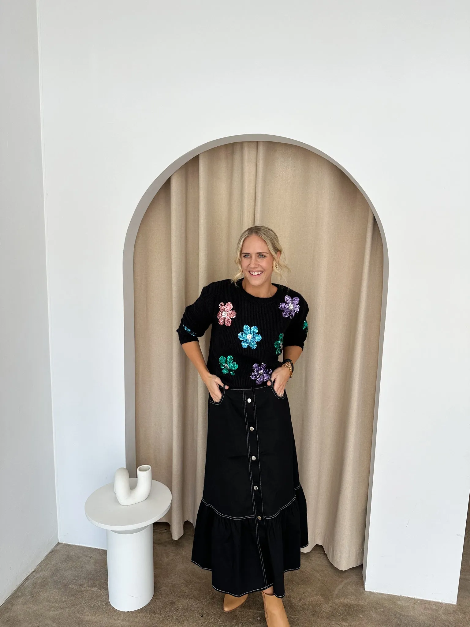 Scout Skirt -Black