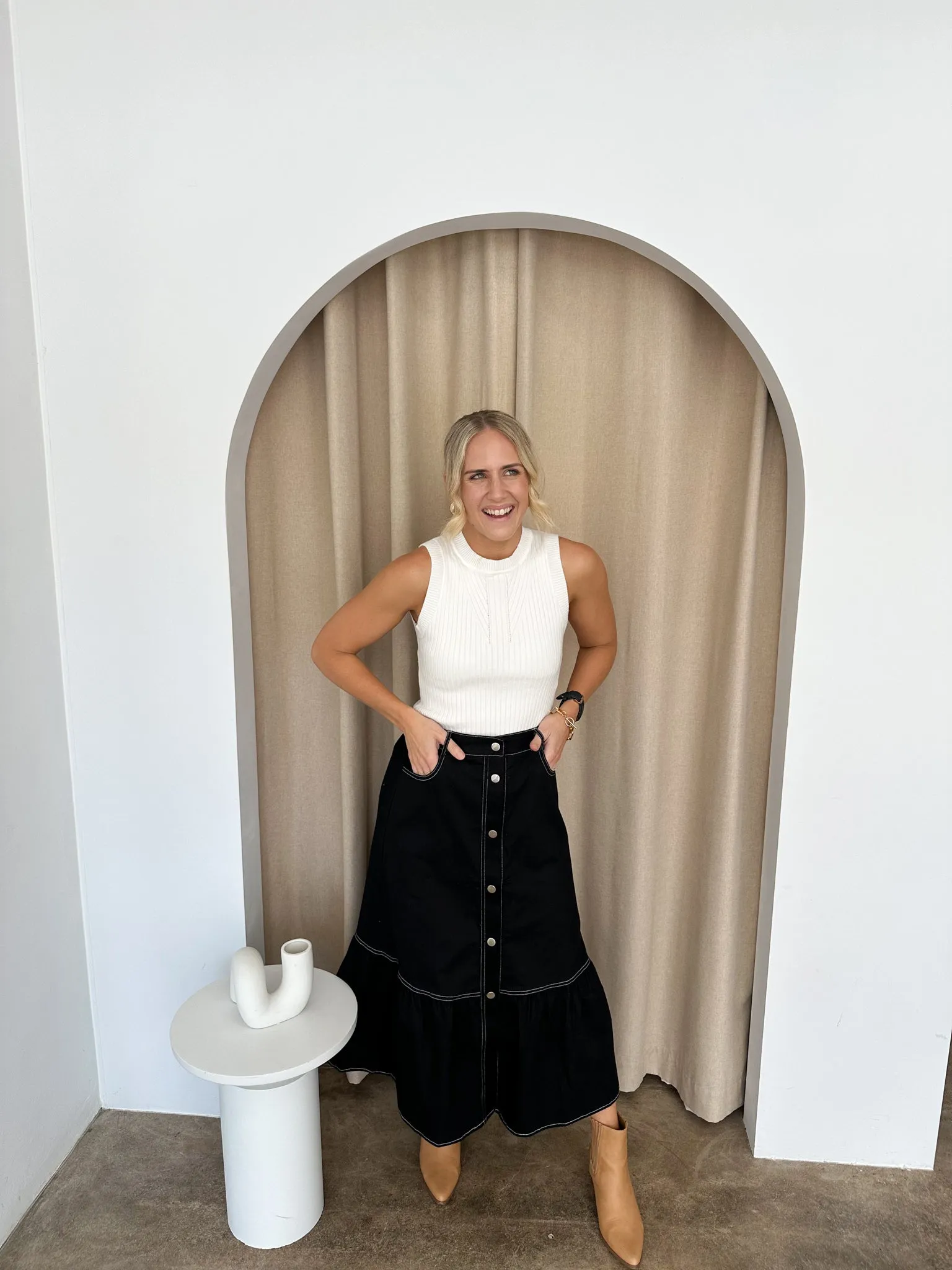 Scout Skirt -Black