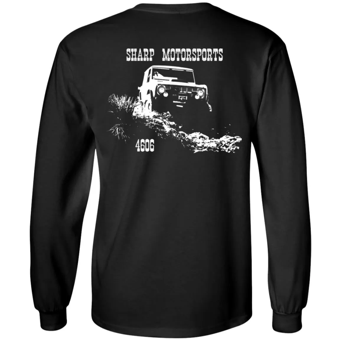 Sharp Motorsports 2-sided print G240 Gildan LS Ultra Cotton T-Shirt