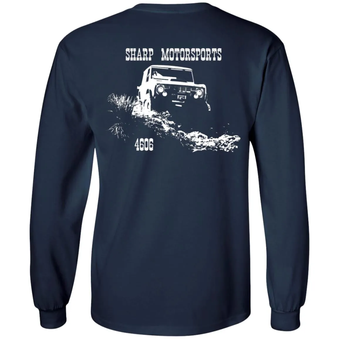Sharp Motorsports 2-sided print G240 Gildan LS Ultra Cotton T-Shirt