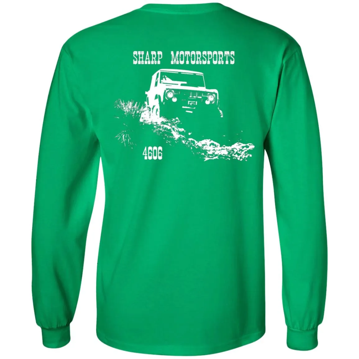 Sharp Motorsports 2-sided print G240 Gildan LS Ultra Cotton T-Shirt