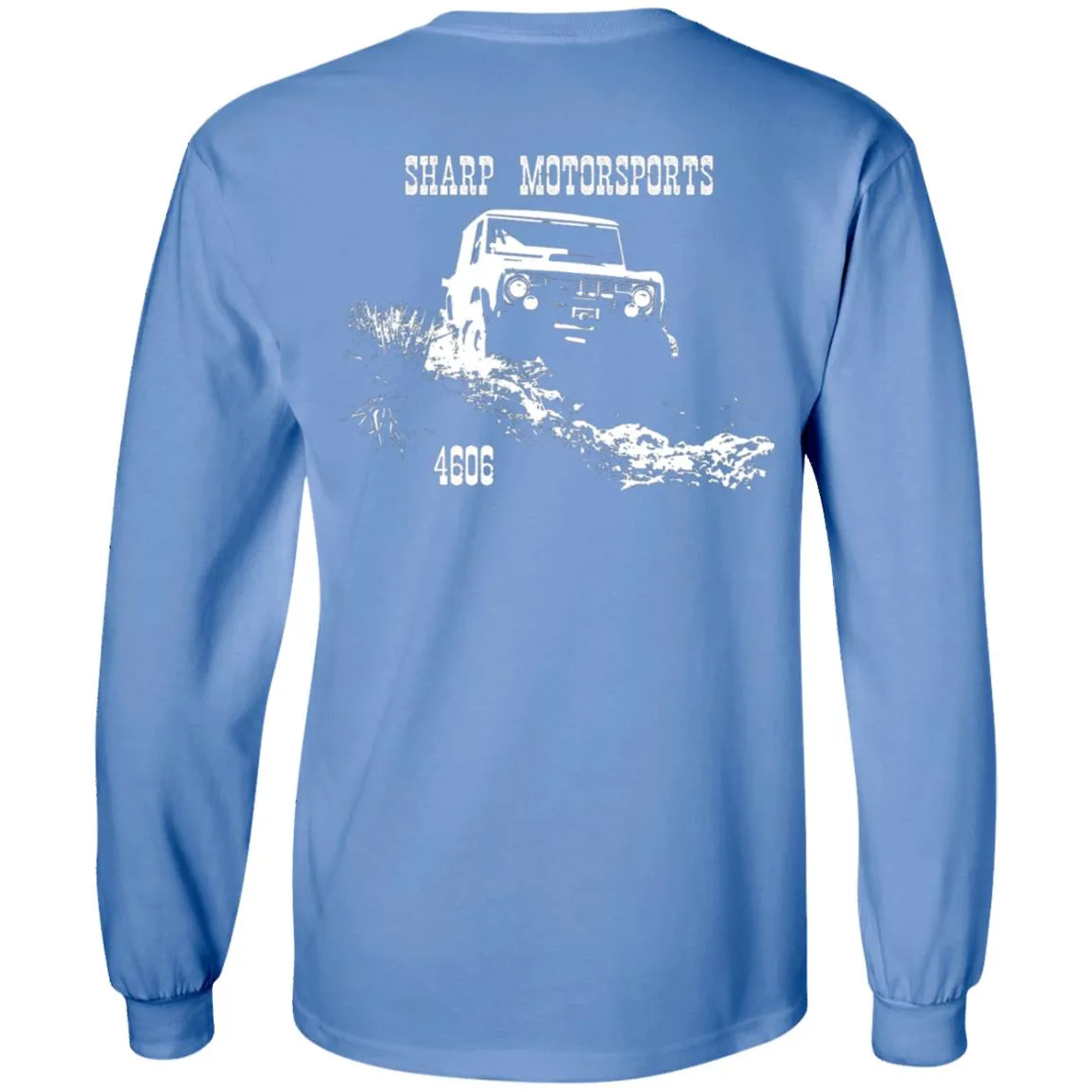 Sharp Motorsports 2-sided print G240 Gildan LS Ultra Cotton T-Shirt