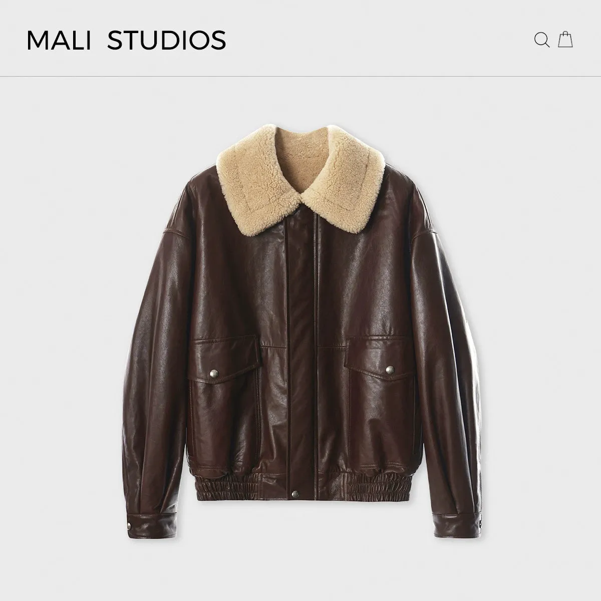 Shearling Leather Jacket
