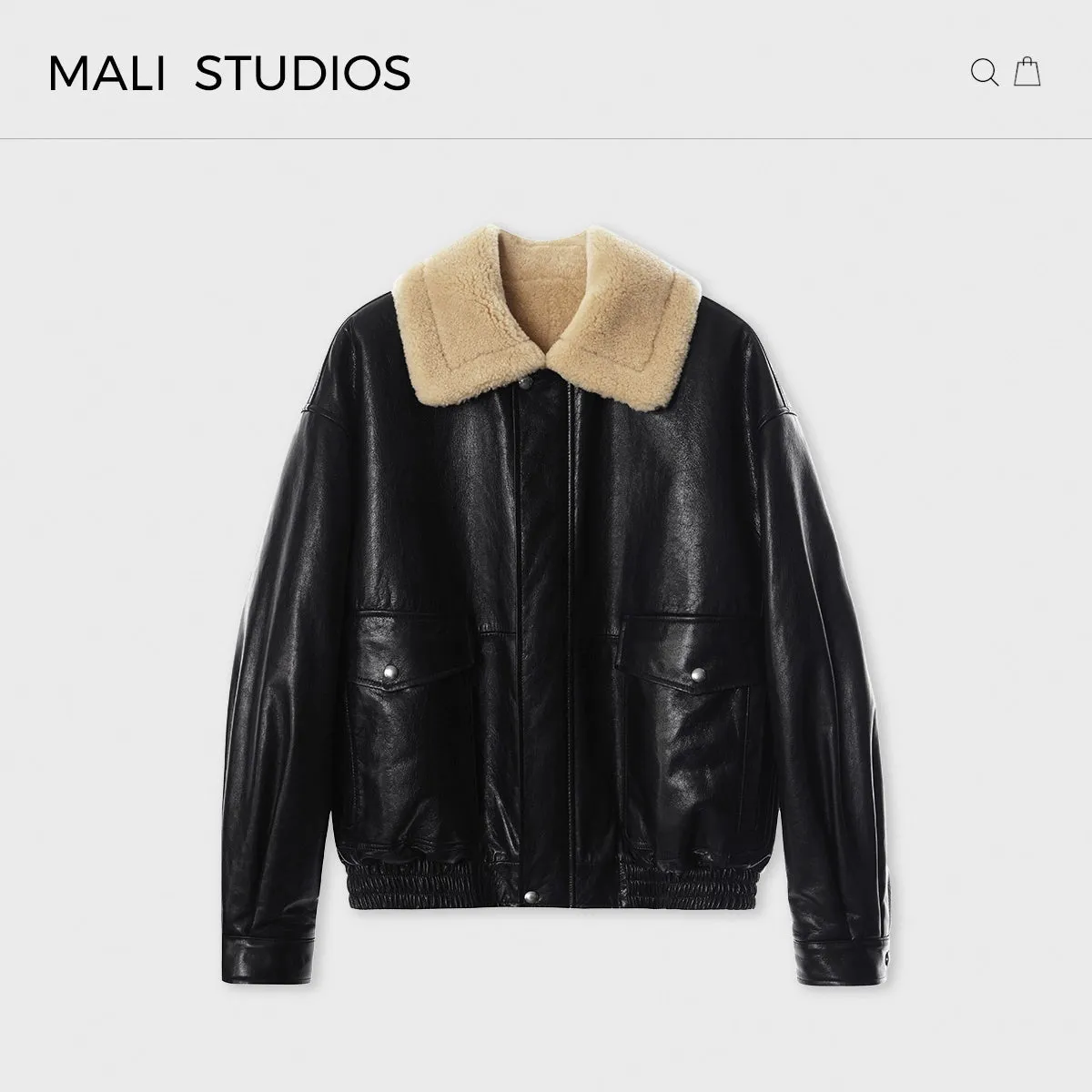 Shearling Leather Jacket