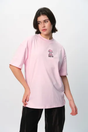 Sheep Me Embroidered Premium Oversized T-shirt