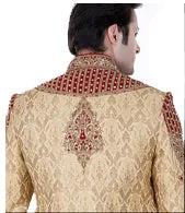 Sherwani (Custom Tailored) - (D.No.-1032)