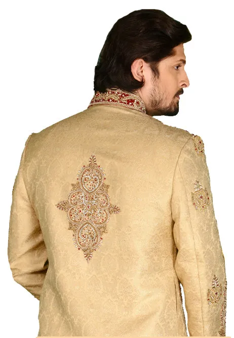 Sherwani (Custom Tailored) - (D.No.-1113)