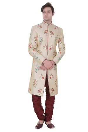 Sherwani (Custom Tailored) - (D.No.-1201)