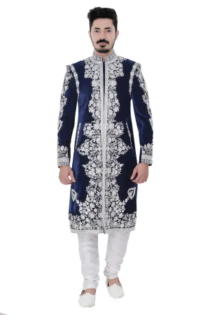 Sherwani (Custom Tailored) - (D.No.-1250)