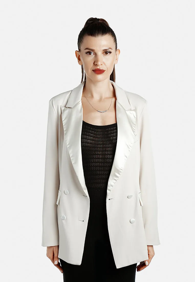 Single-Breasted Solid Blazer By RUW