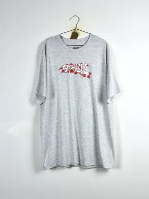 Snack Skateboards - Vapours T Shirt - Heavweight Cotton - Ash Grey