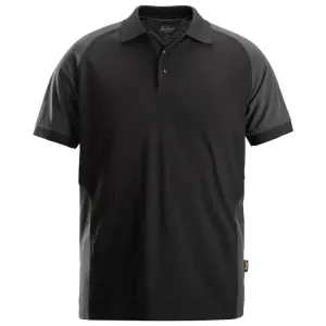 Snickers 2750 Two-Coloured Polo Shirt Black