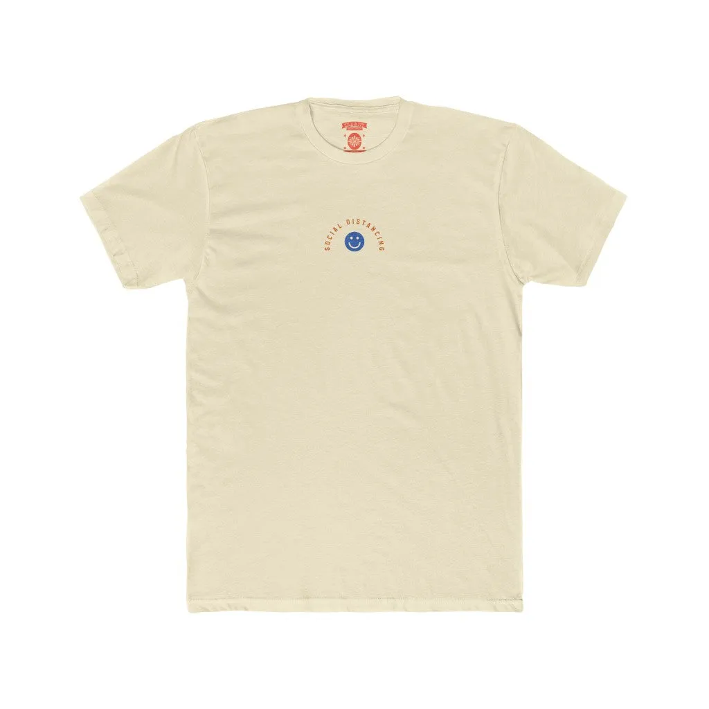 Social Distancing Retro Unisex Crew Neck Tee