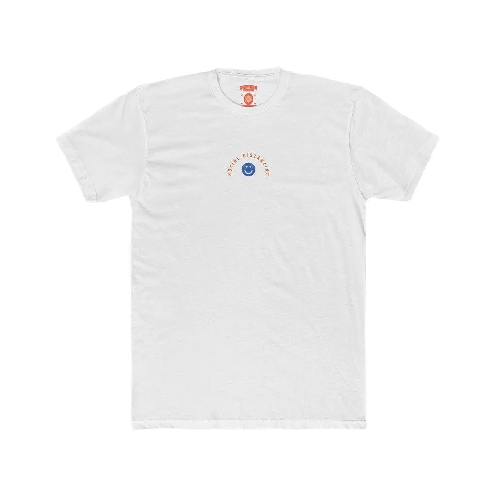 Social Distancing Retro Unisex Crew Neck Tee