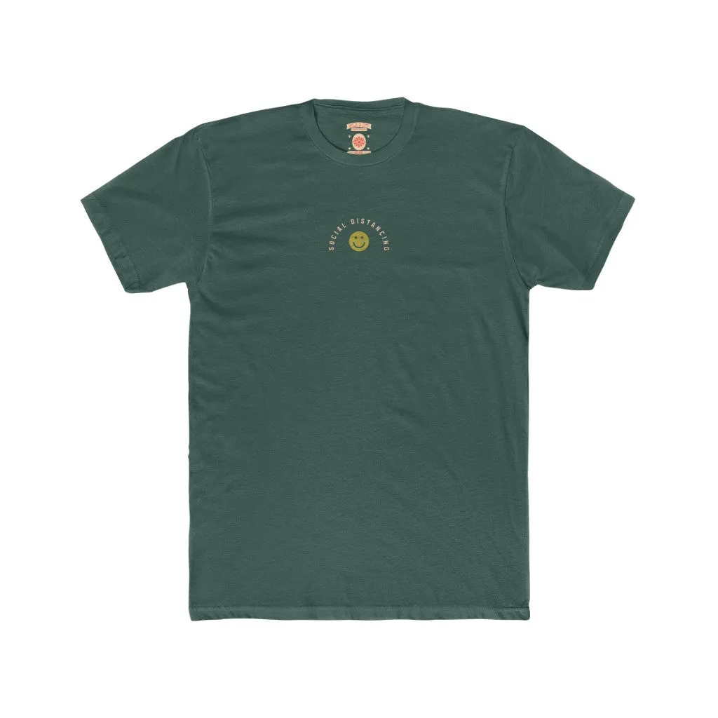 Social Distancing Retro Unisex Crew Neck Tee